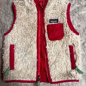 PATAGONIA Retro-X Deep Pile Fleece Sherpa Vest Youth Kids Size 2t
